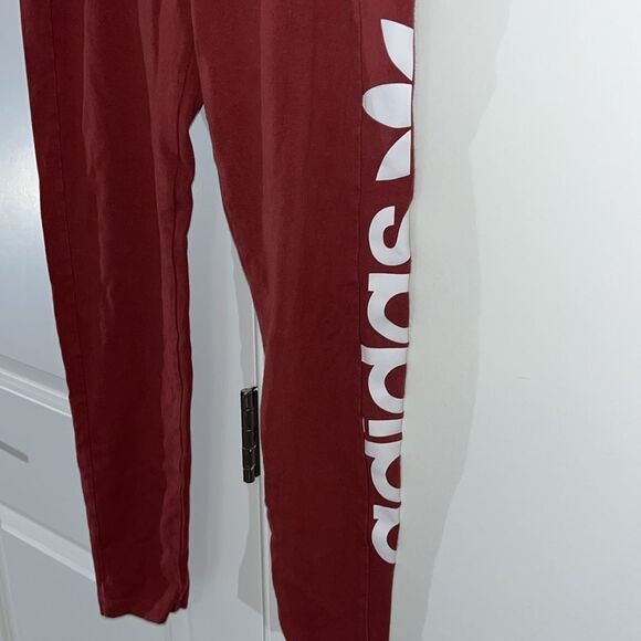 Stretch adidas tech fit track yoga crop leg running jogging pant S (10 UK) - Picture 4 of 5